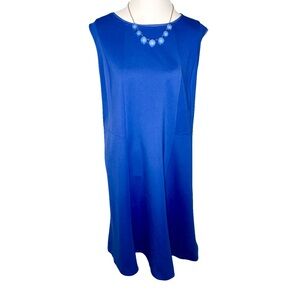 Talbots Sleeveless Midi Dress 24W